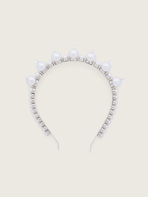 Pearl & Crystal Tiara Hairband