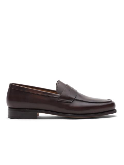 Milford
Bleached Calfskin Loafer Ebony