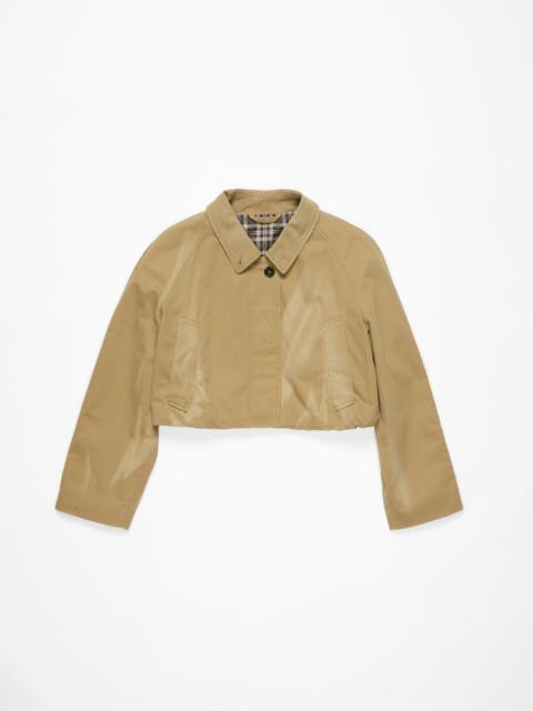 Twill jacket - Faded ochre