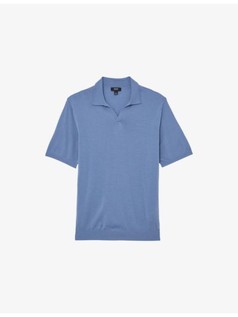Duchie Short-Sleeved Wool Polo Shirt