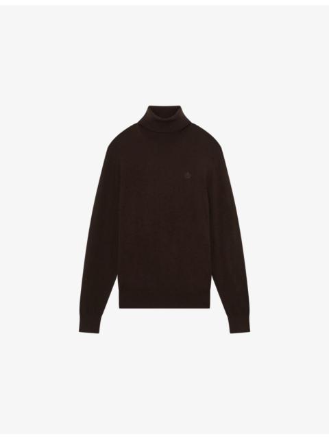 Turtle-Neck Wool Knitted Jumper