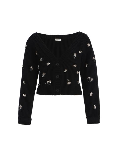 Novah Wool Cardigan black