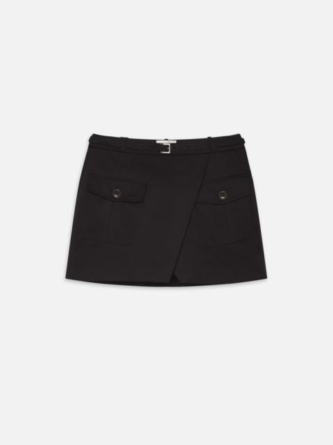 The Utility Cargo Skirt in Black