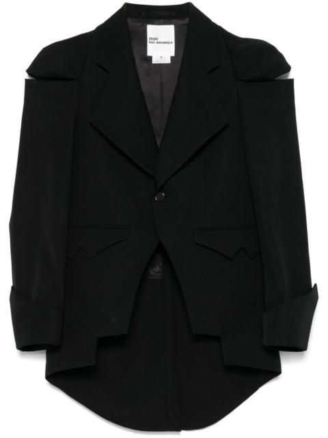 cut-out detailed jacket