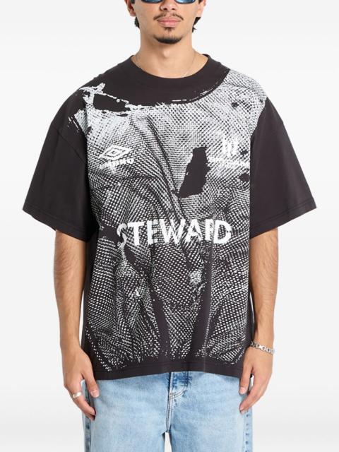 Steward printed T-shirt