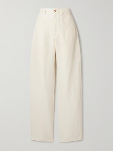 Peran Woven Straight-leg Pants