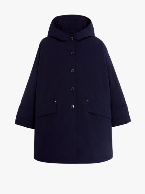 HUMBIE HOOD NAVY OVERCOAT | LM-1084B