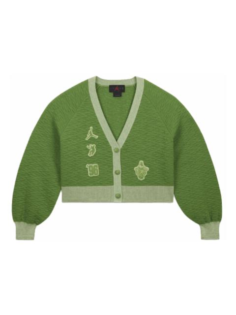 Jordan x UNION x Bephies Beauty Supply Women's Cardigan Chlorophyll/Lime Ice