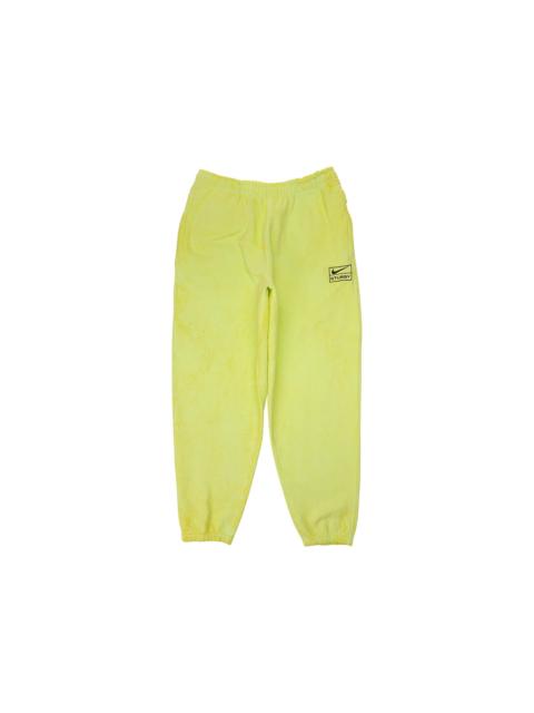 Nike x Stussy Washed Sweatpants Volt
