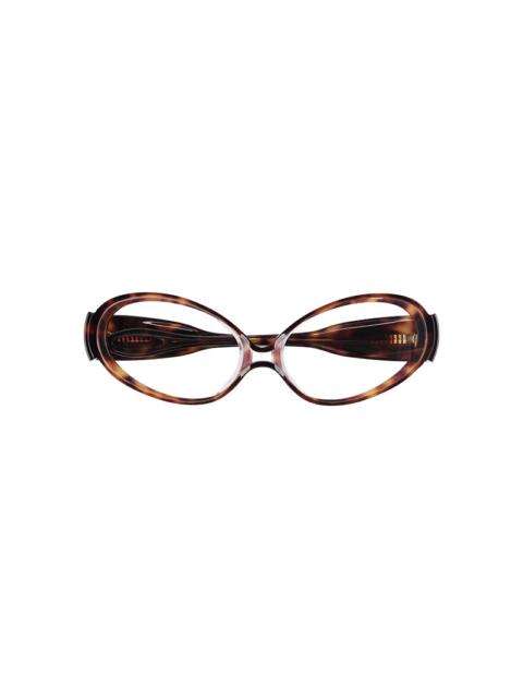 UPSIDE DOWN GLASSES - TURTOISE