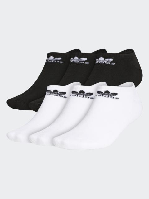 Trefoil No-Show Socks 6 Pairs