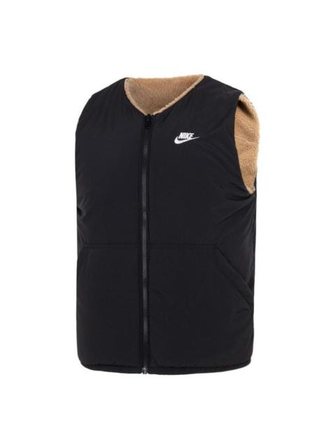 Nike Logo Club Vest 'Black Brown' DQ4879-258