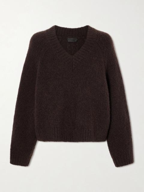 Isley cashmere sweatshirt Dark brown
