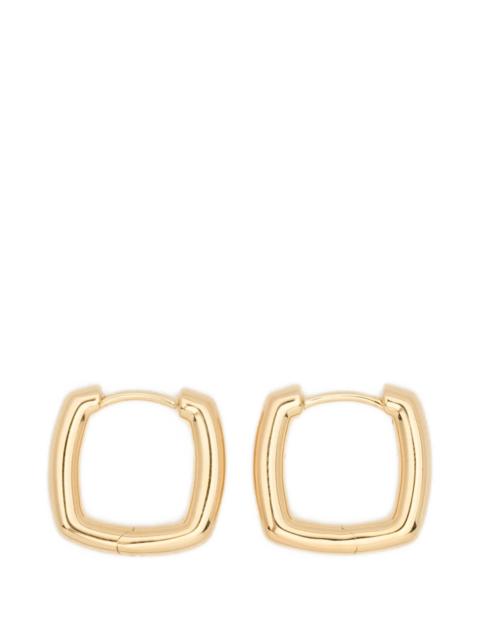 Tom Wood Small Frame Square Hoop Earrings