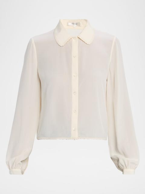 The Silk Prim Blouse