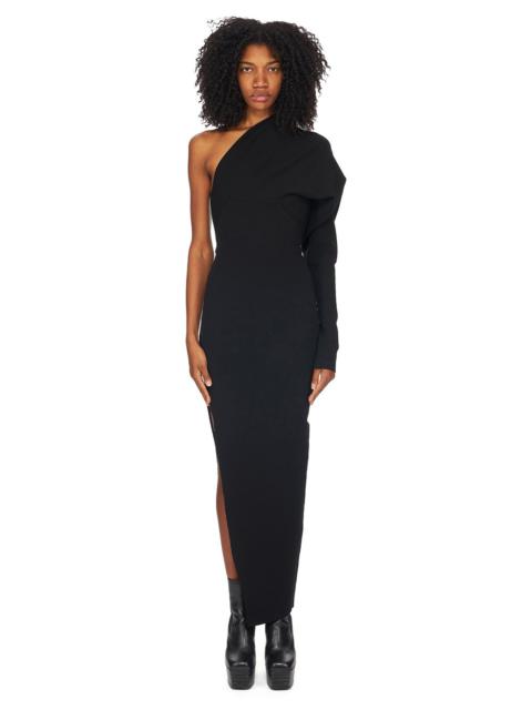 one-shoulder column maxi dress