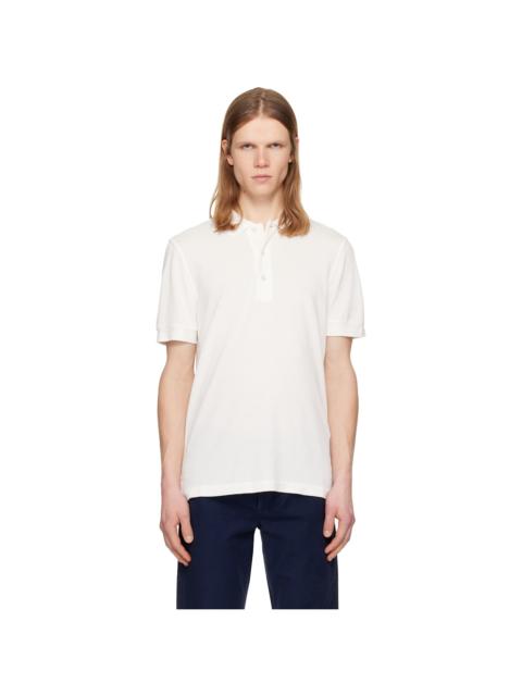 Off-White Piquet Polo