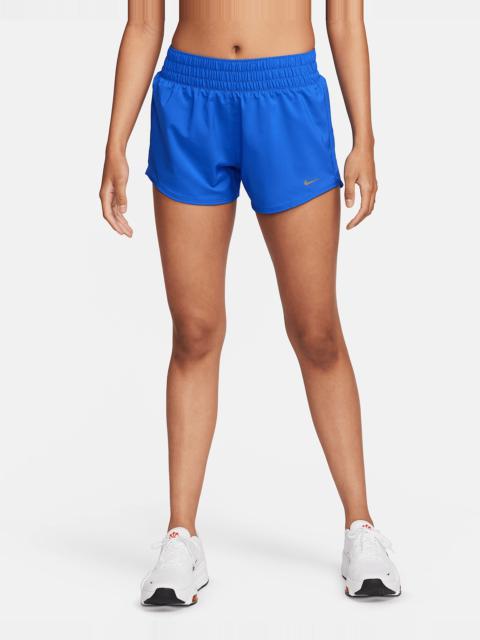 Nike One Women's Dri-FIT Mid-Rise 3" Brief-Lined Shorts