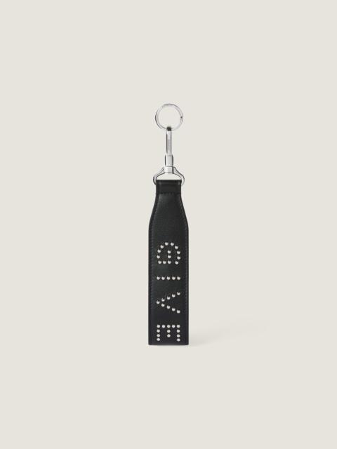 GIVENCHY CARGO KEY RING IN LEATHER WITH STUDS