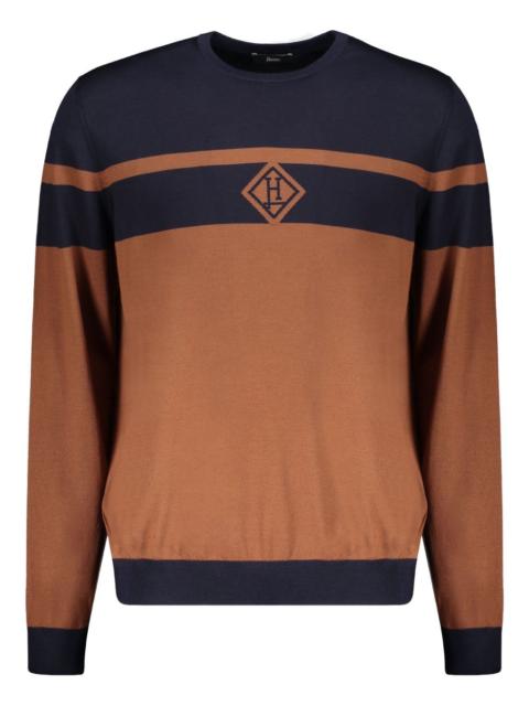 crew-neck virgin wool sweater