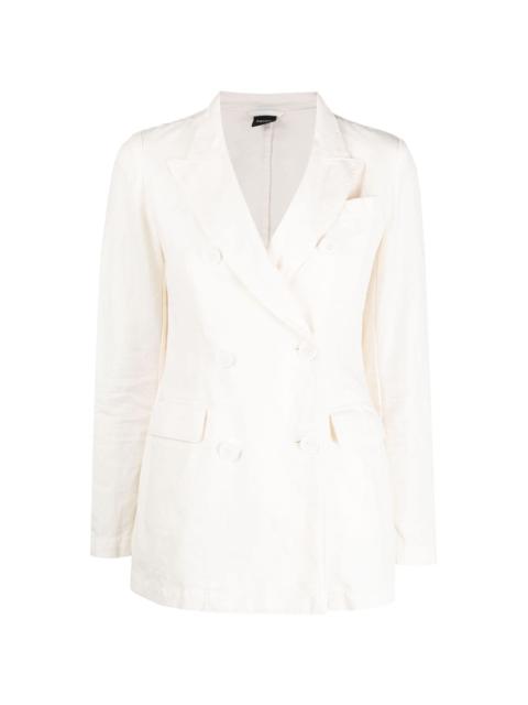 double-breasted short coat