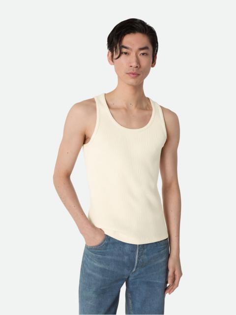 Compact Cotton Rib Jersey Tank Top