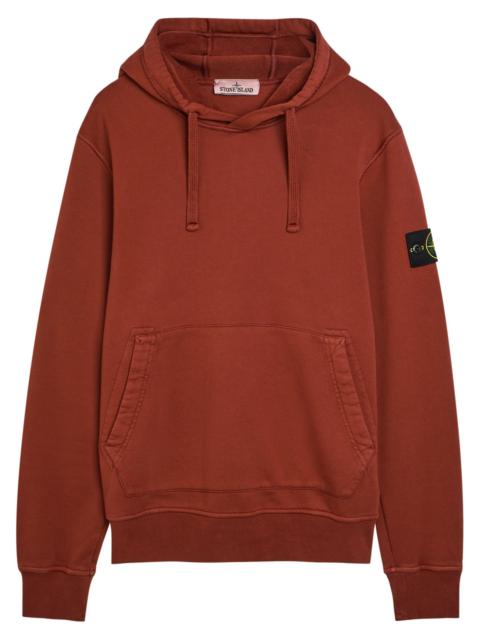 Stone Island Hooded Cotton Sweatshirt