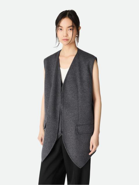 Double Face Wool Gilet
