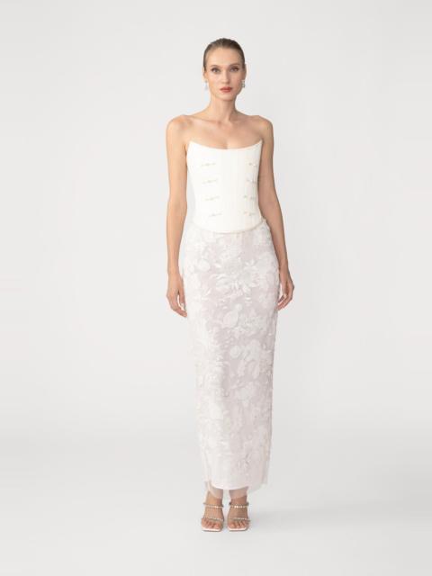 ARIELLE EMBROIDERED SKIRT