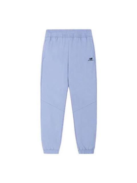 New Balance Logo Cotton Joggers 'Blue' 5TC44713-LBL