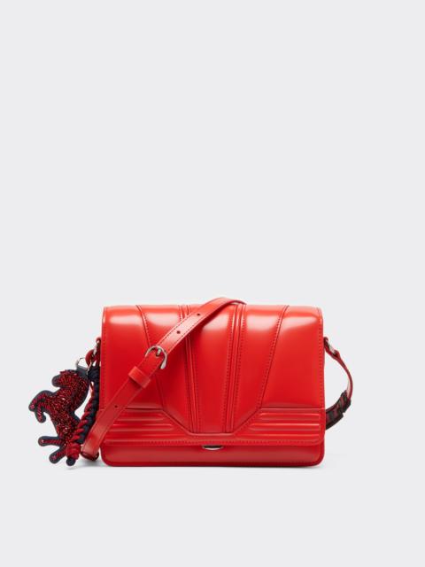 Ferrari GT crossbody bag in brushed leather