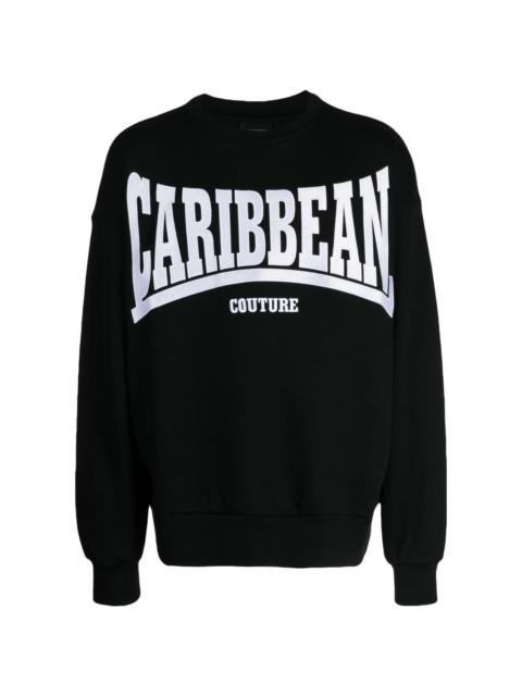 embroidered organic cotton sweatshirt