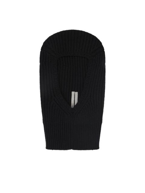ribbed v-cut balaclava