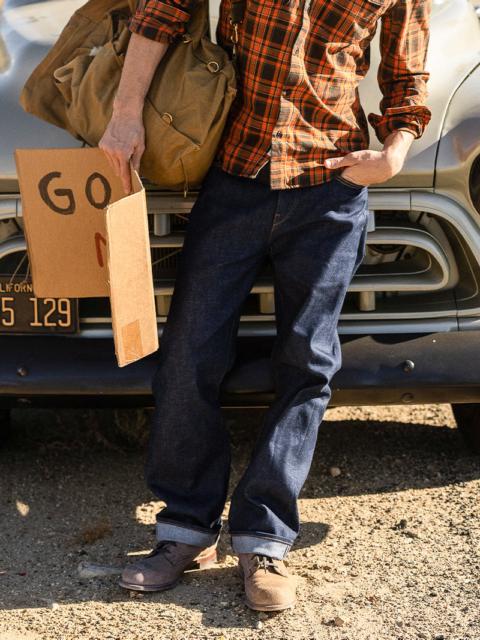 The Pail Loose Straight - Indigo Raw 14oz Selvedge