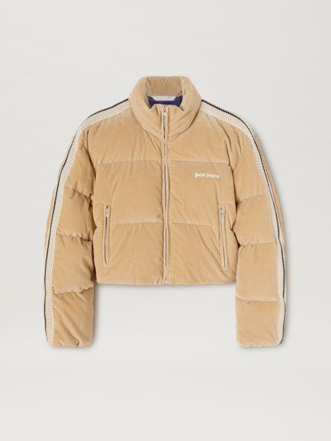 Corduroy Crop Down Jacket