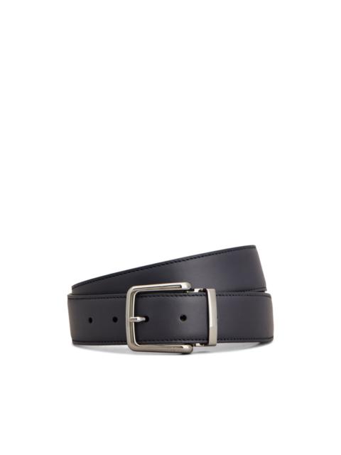reversible buckled belt