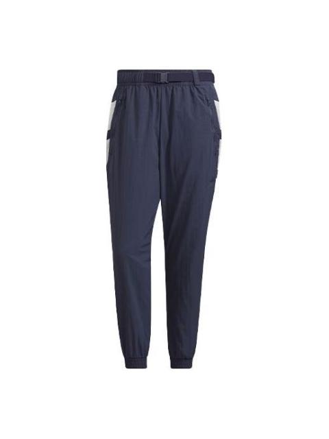 Men's adidas St Brand Wvpt Colorblock Bundle Feet Loose Athleisure Casual Sports Long Pants/Trousers