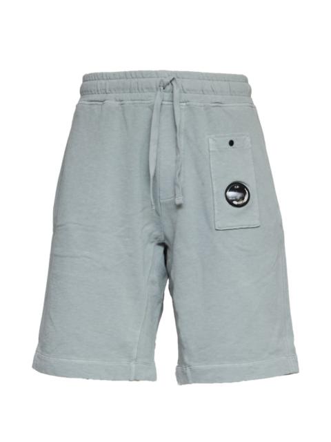 drawstring track shorts