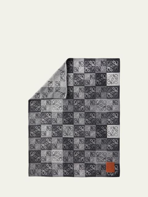 Anagram Blanket, 53" x 67"