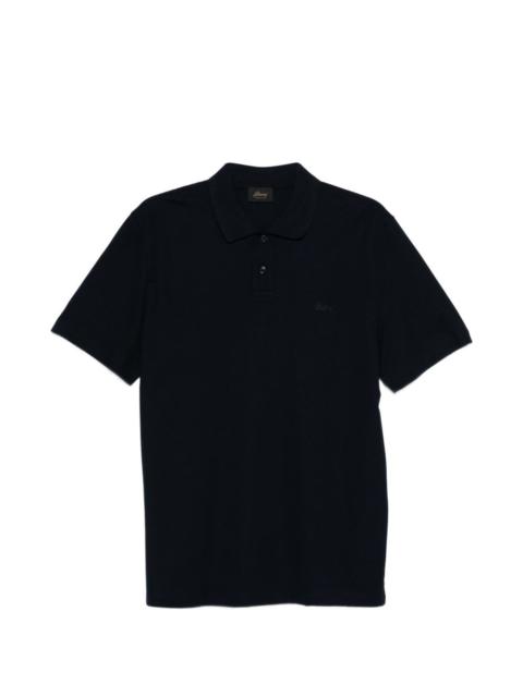 buttoned polo shirt