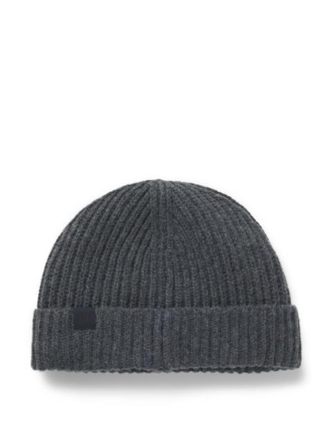 BECKHAM X BOSS BEANIE HAT IN VIRGIN WOOL AND CASHMERE
