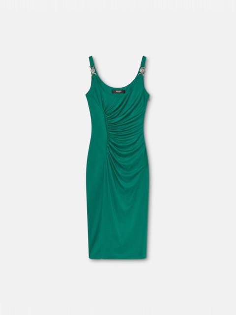 Viscose-Jersey Midi Dress