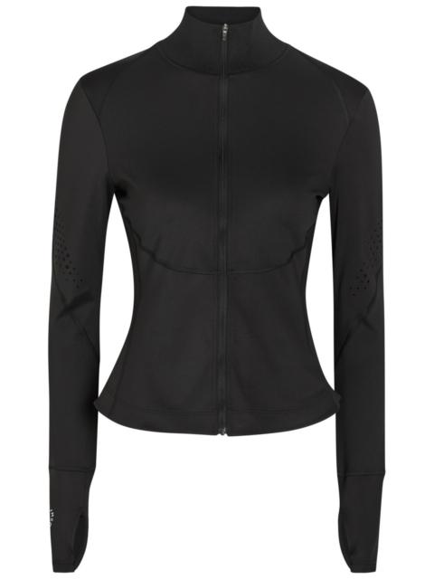 Adidas X Stella Mccartney X Stella Mccartney Cropped Stretch-jersey top