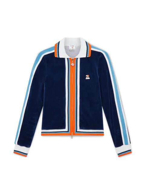 Velour Montagne Track Jacket