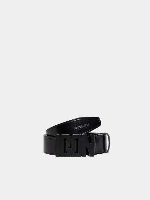 BE ICON PLAQUE BELT