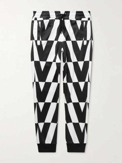 Tapered Logo-Print Jersey Sweatpants