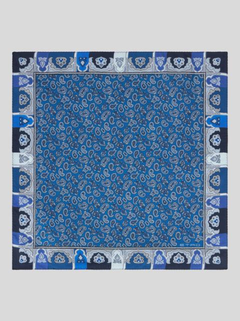 PAISLEY SILK POCKET SQUARE