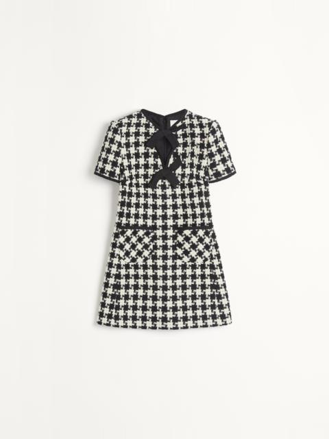 DAMIER LIGHT TWEED SHORT DRESS
