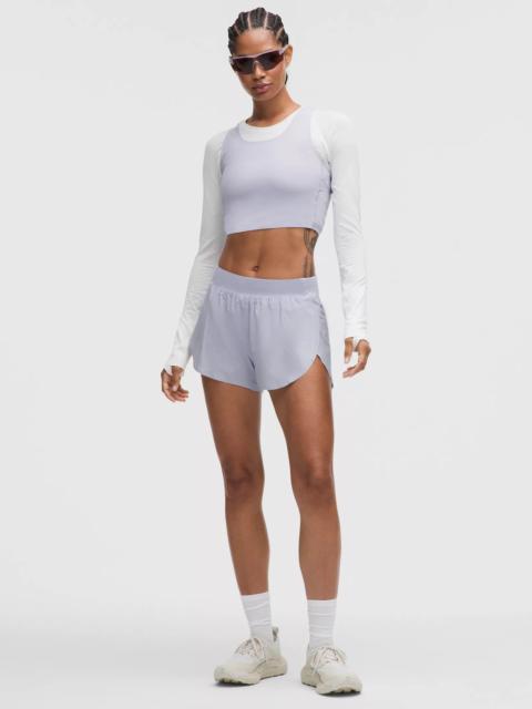 Fast and Free High-Rise Classic-Fit Split Short 3"