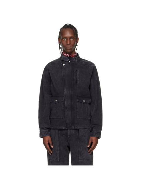Black Isaiah Denim Jacket